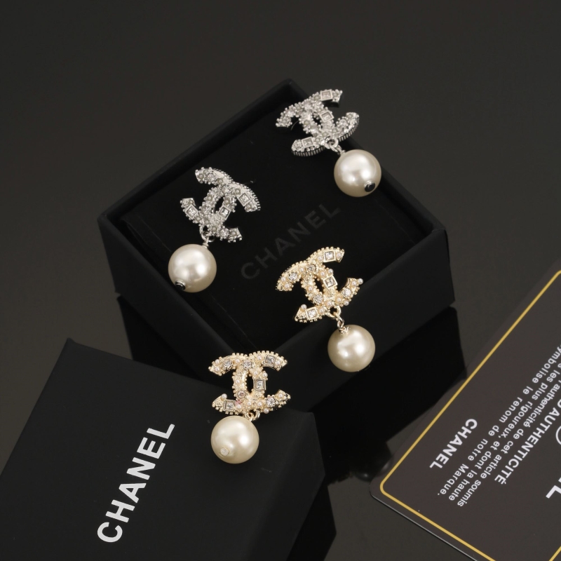 Ch*el earrings